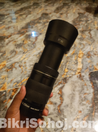 Canon 55mm-250mm stm zoom lens